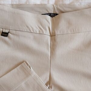 LISETTE Beige Stretch Pants Size 10
